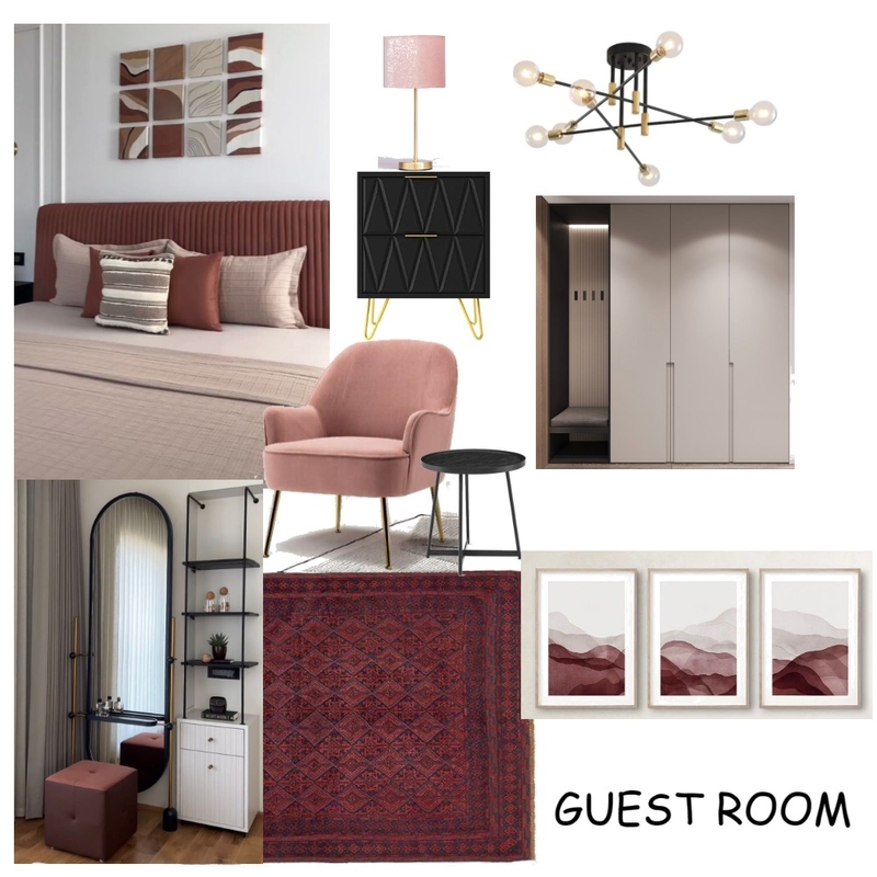 MR. ONO GUEST ROOM Mood Board by Oeuvre Designs 2 on Style Sourcebook