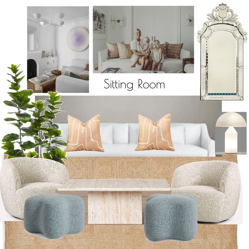 Beach House Sitting Room Mood Board by Helen DK on Style Sourcebook