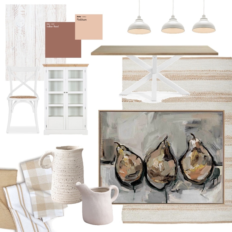 Contemporary Farmhouse Dining Room Mood Board by jacklynfoster on Style Sourcebook