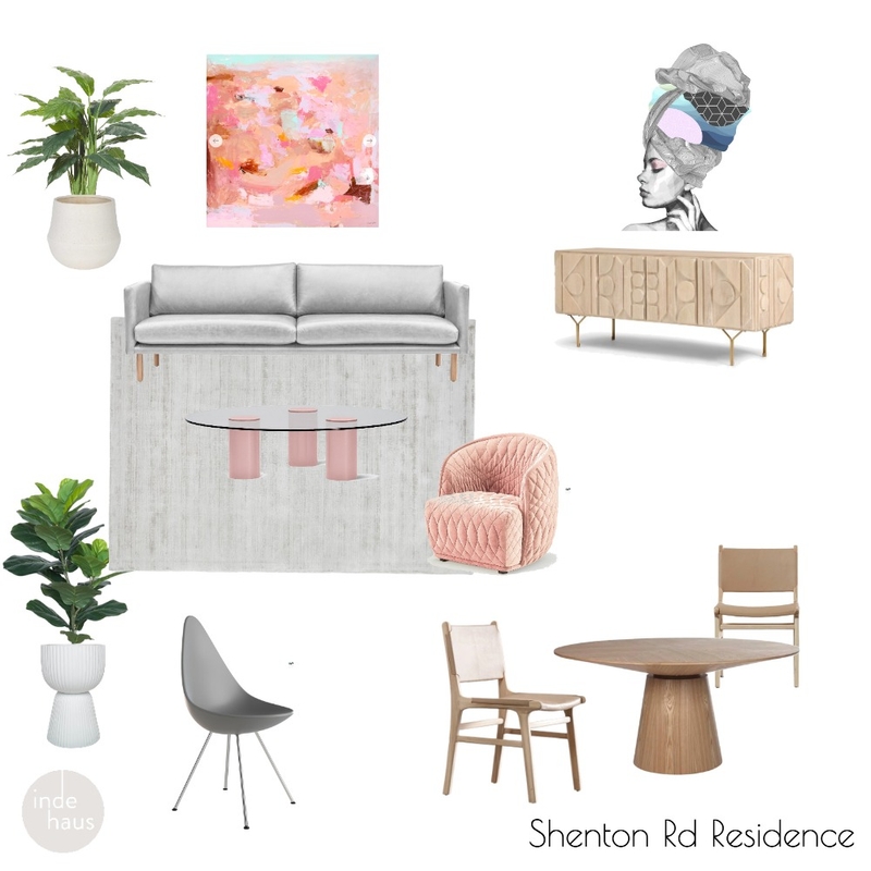 Claremont - Kristen Pastels - Leather chair Mood Board by indi haus on Style Sourcebook