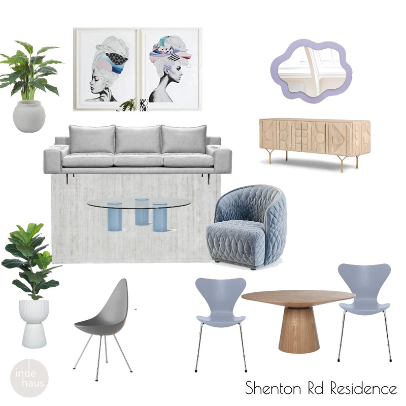 Claremont - Blues Mood Board by indi haus on Style Sourcebook