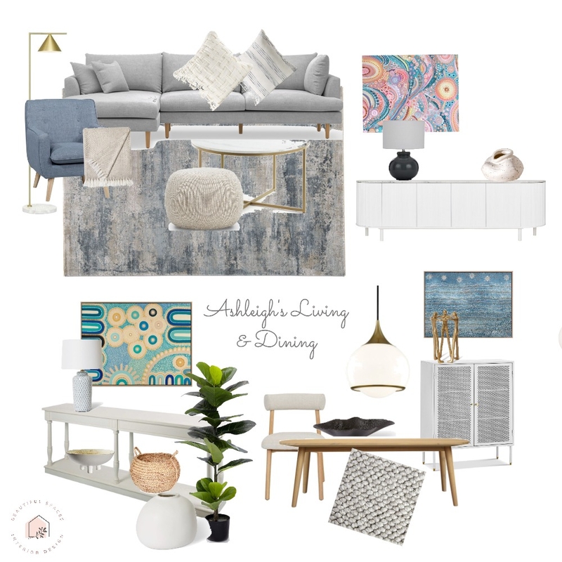Johnson Ave Living / Dining Mood Board by Beautiful Spaces Interior Design on Style Sourcebook