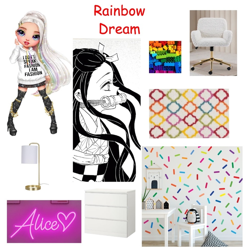 Alice's bedroom Mood Board by amachado on Style Sourcebook