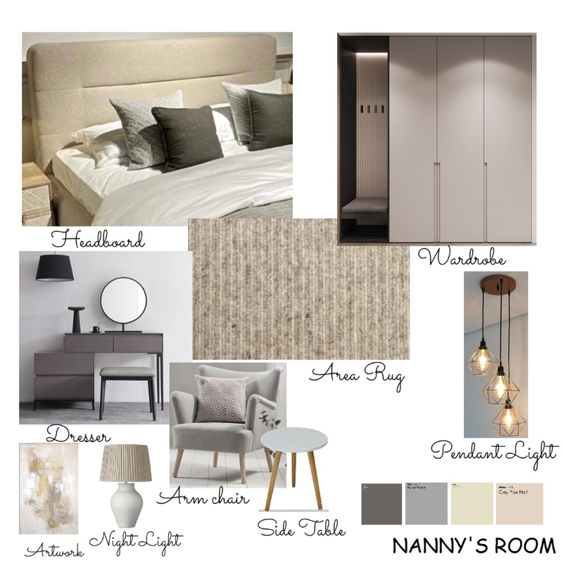 NANNYS ROOM Mood Board by Oeuvre Designs 2 on Style Sourcebook