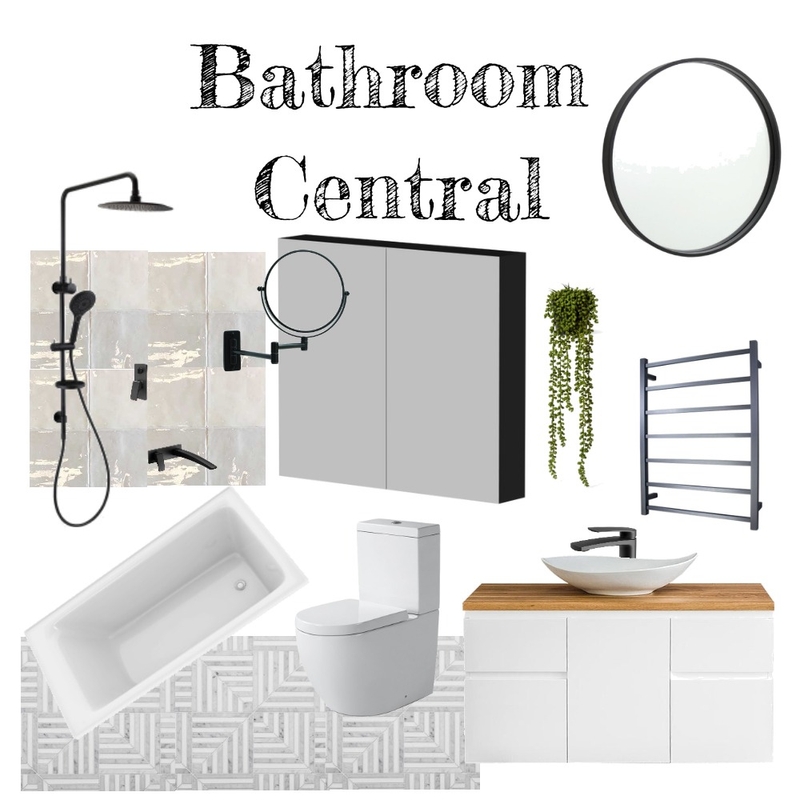 Bathroom Central Mood Board by brandttherese@gmail.com on Style Sourcebook