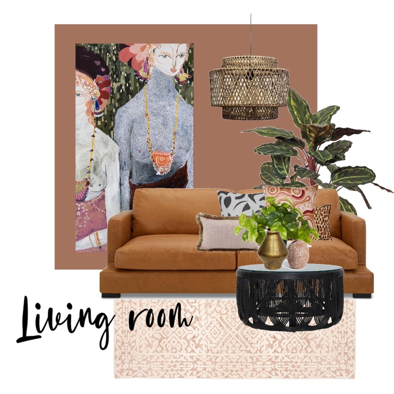 Bohemian Living Room 3 Mood Board by Mood Board Love on Style Sourcebook