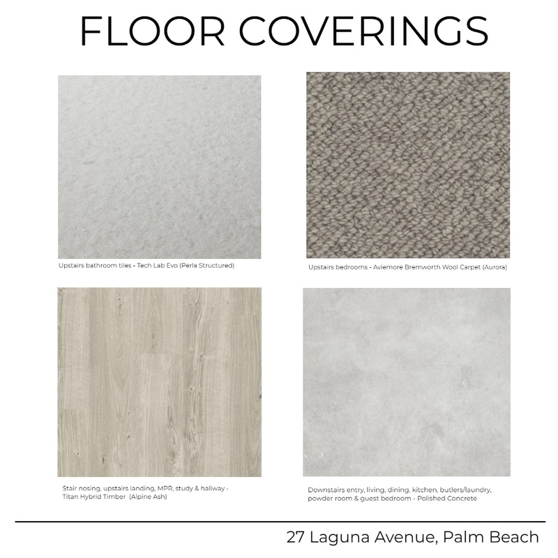 27 Laguna Avenue - Floor coverings (White) Mood Board by Kathleen Holland on Style Sourcebook