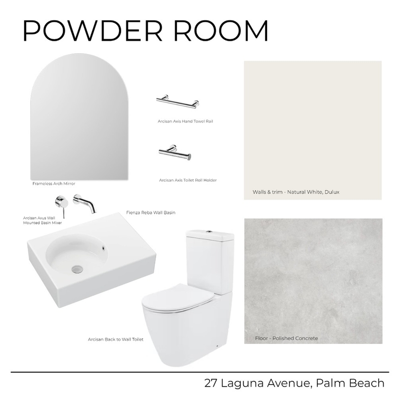 27 Laguna Avenue - Guest Powder (Light) Mood Board by Kathleen Holland on Style Sourcebook