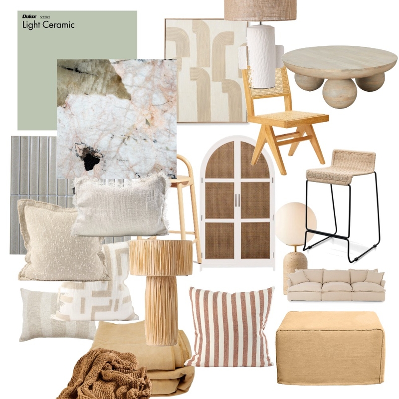 Earthy coastal bedroom Mood Board by juelene@live.com.au on Style Sourcebook