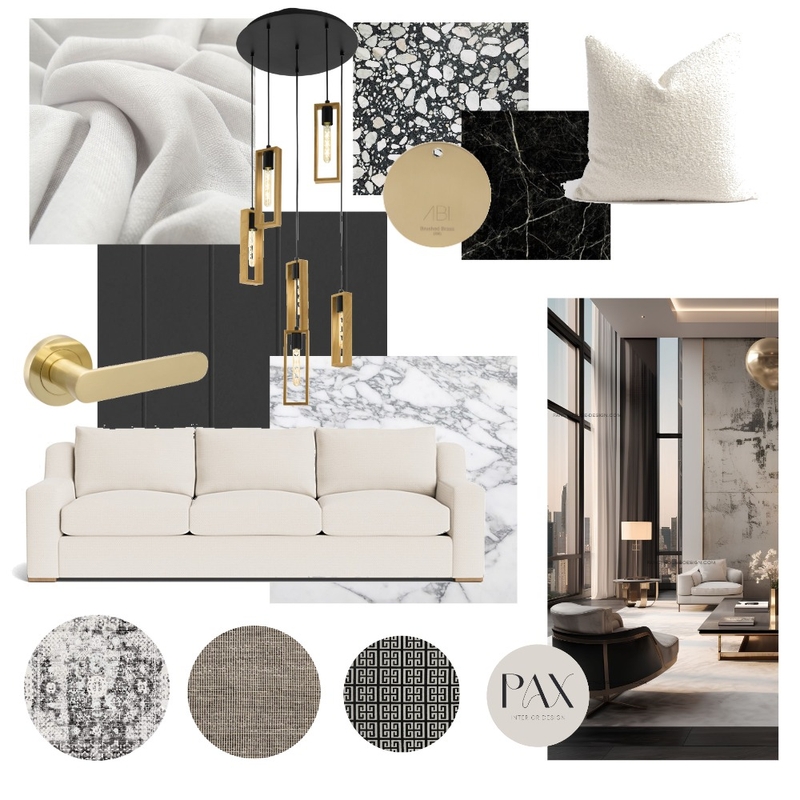 Modern Penthouse Mood Board by PAX Interior Design on Style Sourcebook