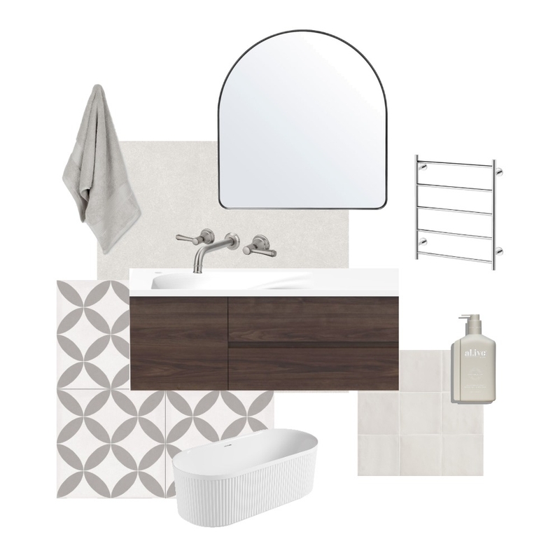 Porter // Bathroom Concept 2 Mood Board by Project Four Interiors on Style Sourcebook