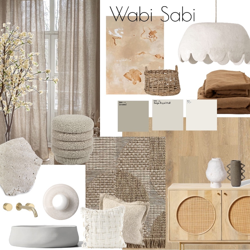 Wabi Sabi Moodboard Mood Board by carmenmoller on Style Sourcebook
