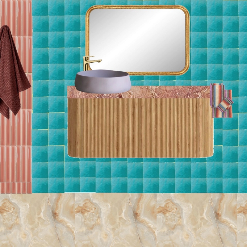 Bath - Aqua + Lilac Mood Board by dl2407 on Style Sourcebook