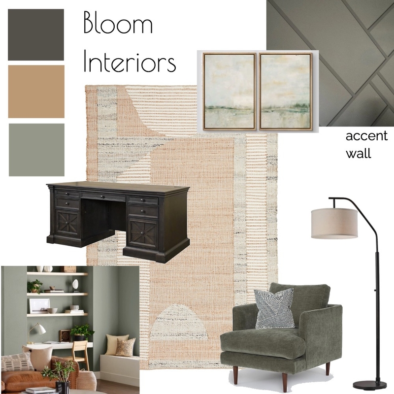 office 2 Mood Board by Live in Bloom design on Style Sourcebook