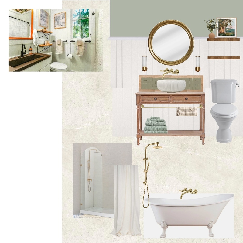 bathroom Mood Board by homelyherbivore on Style Sourcebook