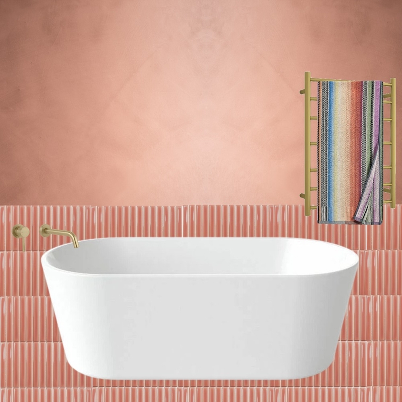 Coral Bathroom Mood Board by dl2407 on Style Sourcebook