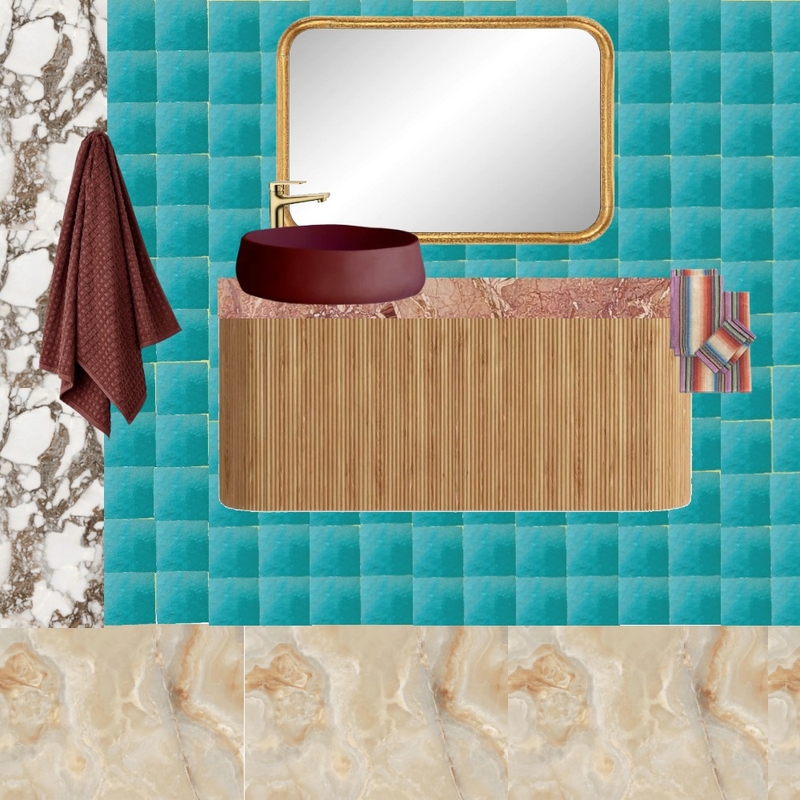 Bath - Aqua + Marble Mood Board by dl2407 on Style Sourcebook