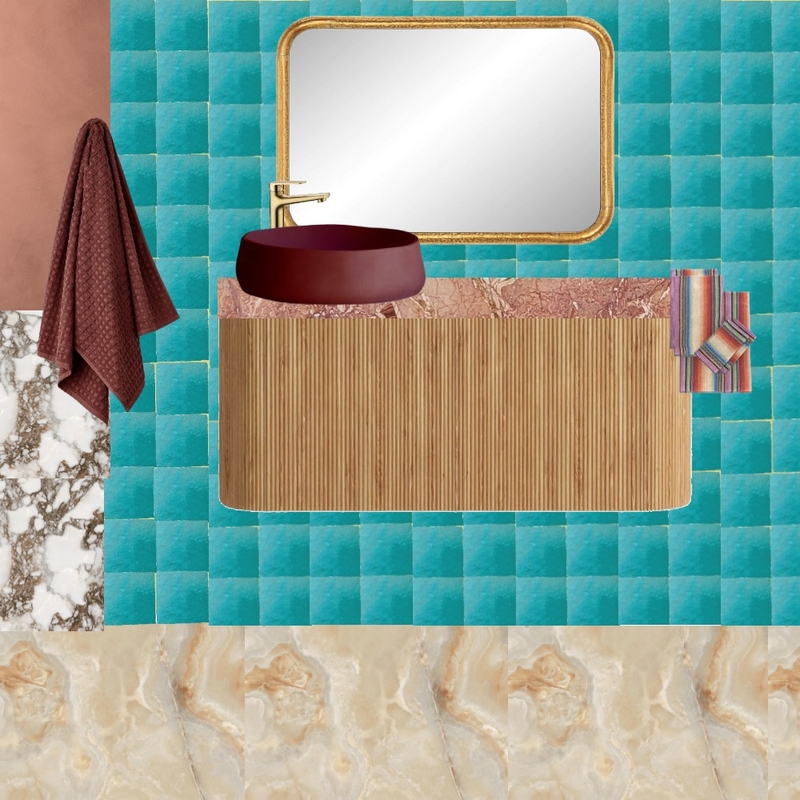 Bath - Aqua + Marble + Pottery2 Mood Board by dl2407 on Style Sourcebook