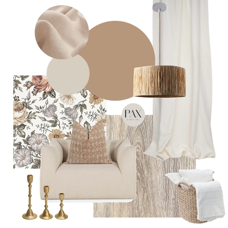 Warm Neutral Living Mood Board by PAX Interior Design on Style Sourcebook