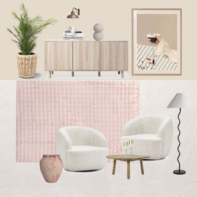 Bubble Blush Mood Board by Rug Culture on Style Sourcebook