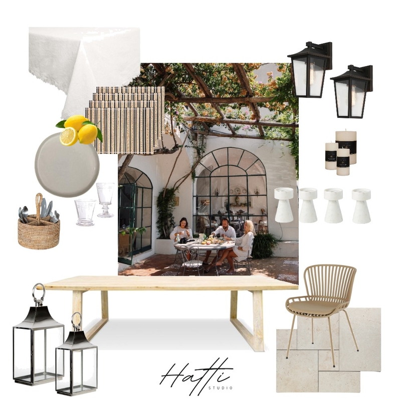 Provence inspired outdoor dining Mood Board by Hatti Interiors on Style Sourcebook
