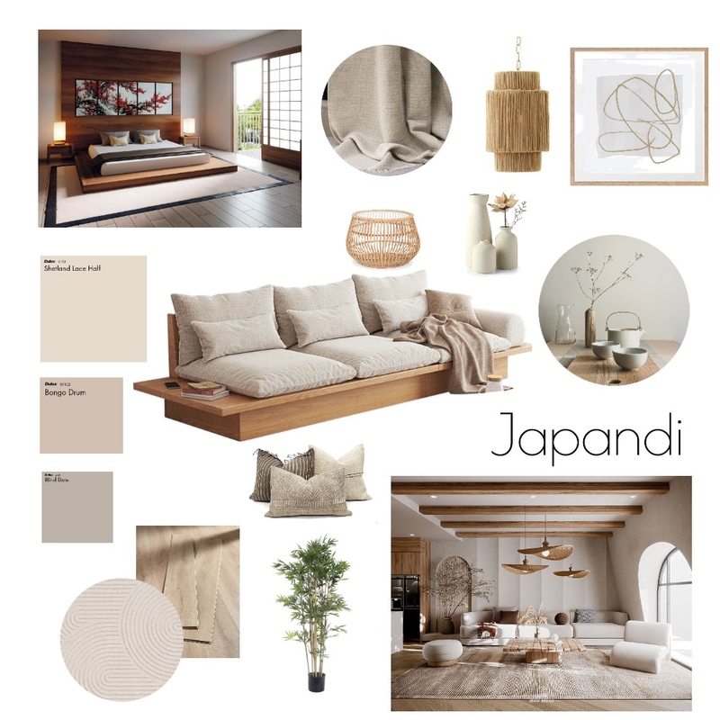 Japandi Elegance Mood Board by Leah8691 on Style Sourcebook