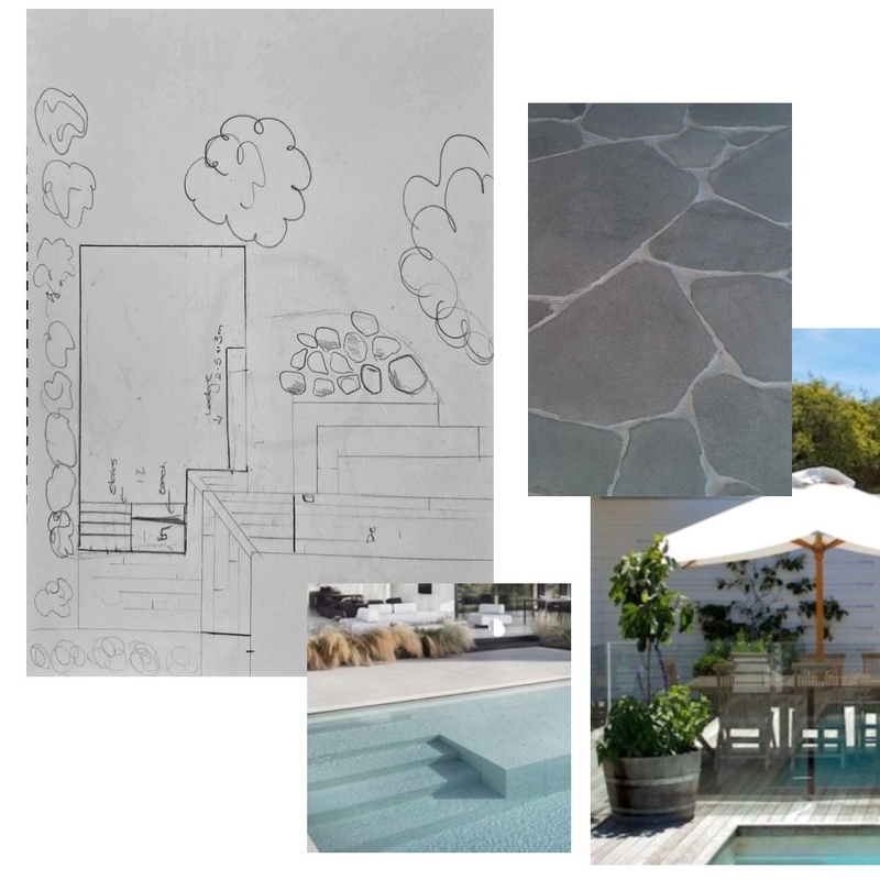pool Mood Board by Cabin+Co Living on Style Sourcebook