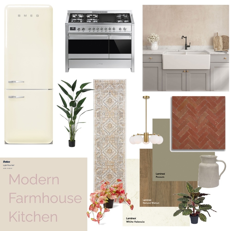 Modern Farmhouse Kitchen Mood Board by AngieSarahDesigns on Style Sourcebook