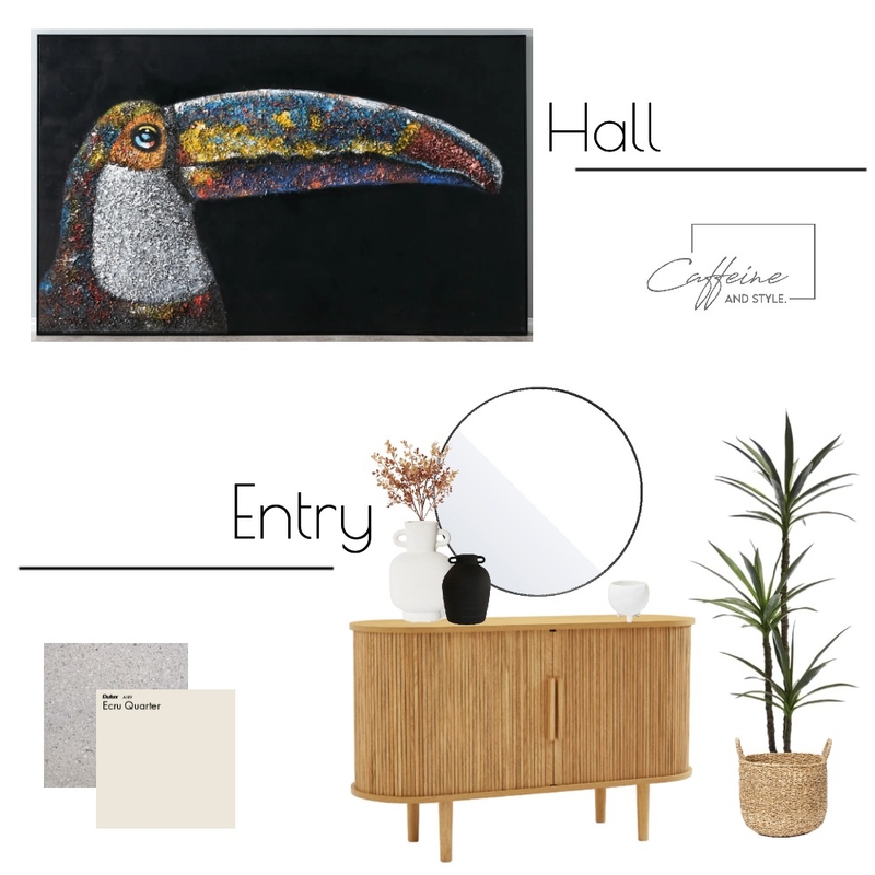 Entry Hall - Pickings Rd Mood Board by Caffeine and Style Interiors - Shakira on Style Sourcebook