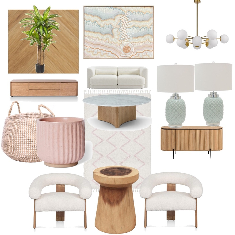 Mid Century Modern Living Room Mood Board by Land of OS Designs on Style Sourcebook