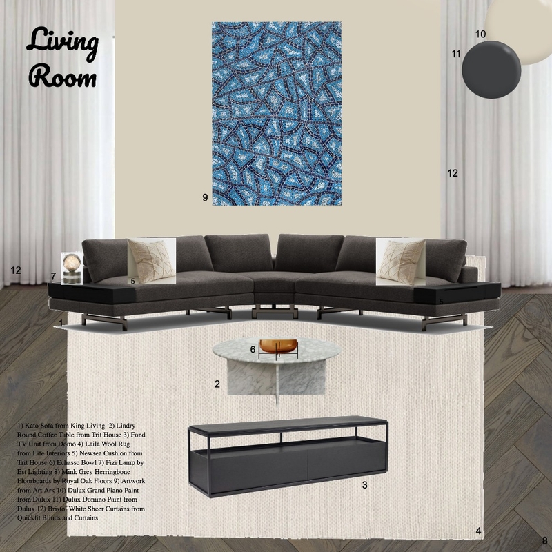 Living Room Mood Board by DanV on Style Sourcebook