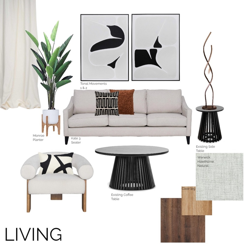 Living Concept 1 Mood Board by Kirsten_Carnahan on Style Sourcebook