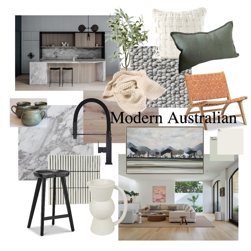 Modern Australian Moodboard Mood Board by Sandy Benbow on Style Sourcebook