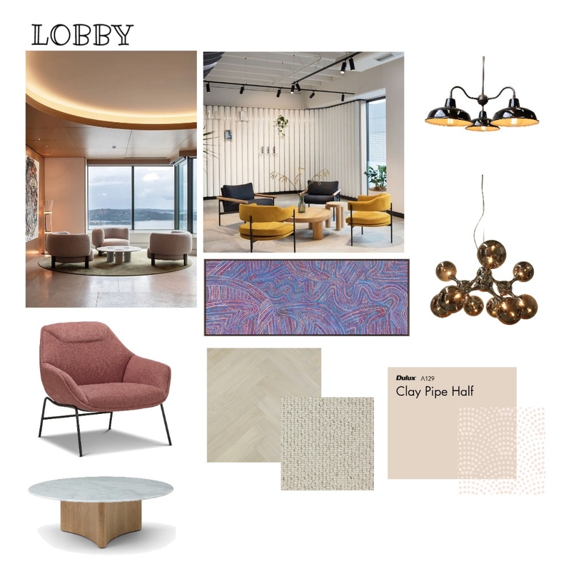 LOBBY Mood Board by JSR on Style Sourcebook