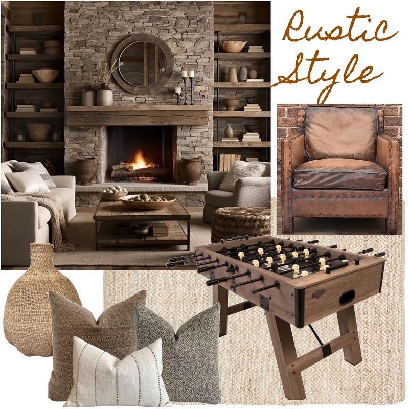 3Rustic Mood Board Mood Board by manu' on Style Sourcebook