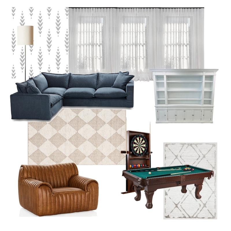 Rumpus Room Mood Board by Keiralea on Style Sourcebook