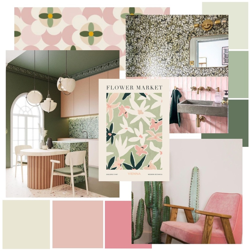 Olive and Rose Mood Board by Em_lemon on Style Sourcebook
