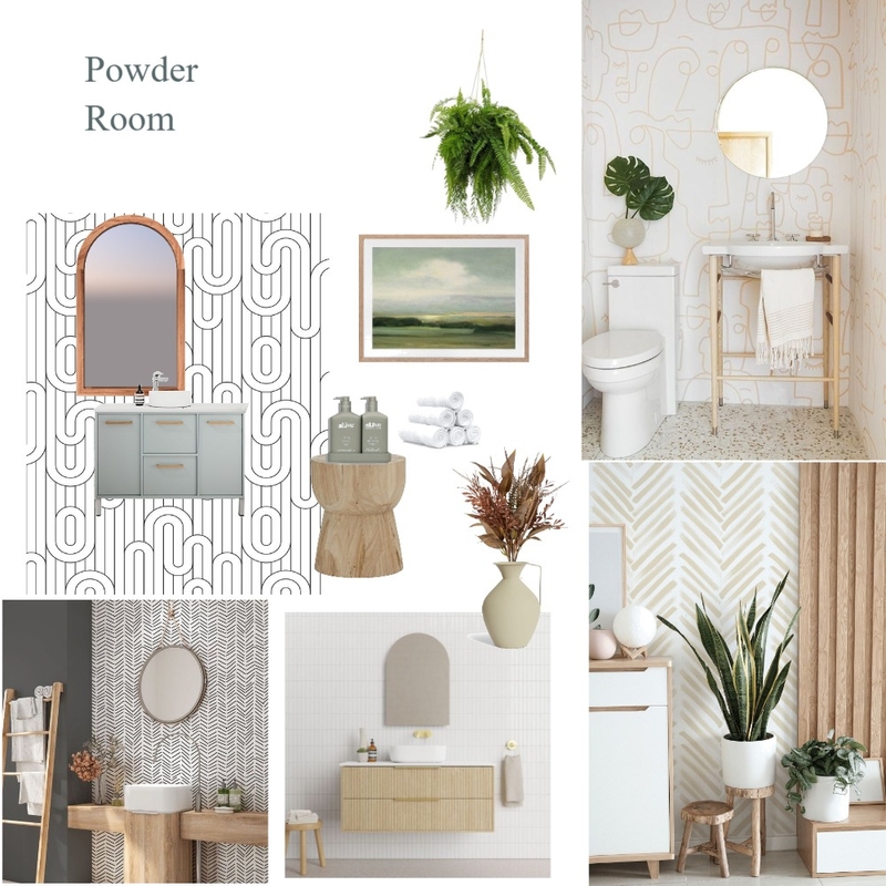 Powder Room Mood Board by Alberny on Style Sourcebook