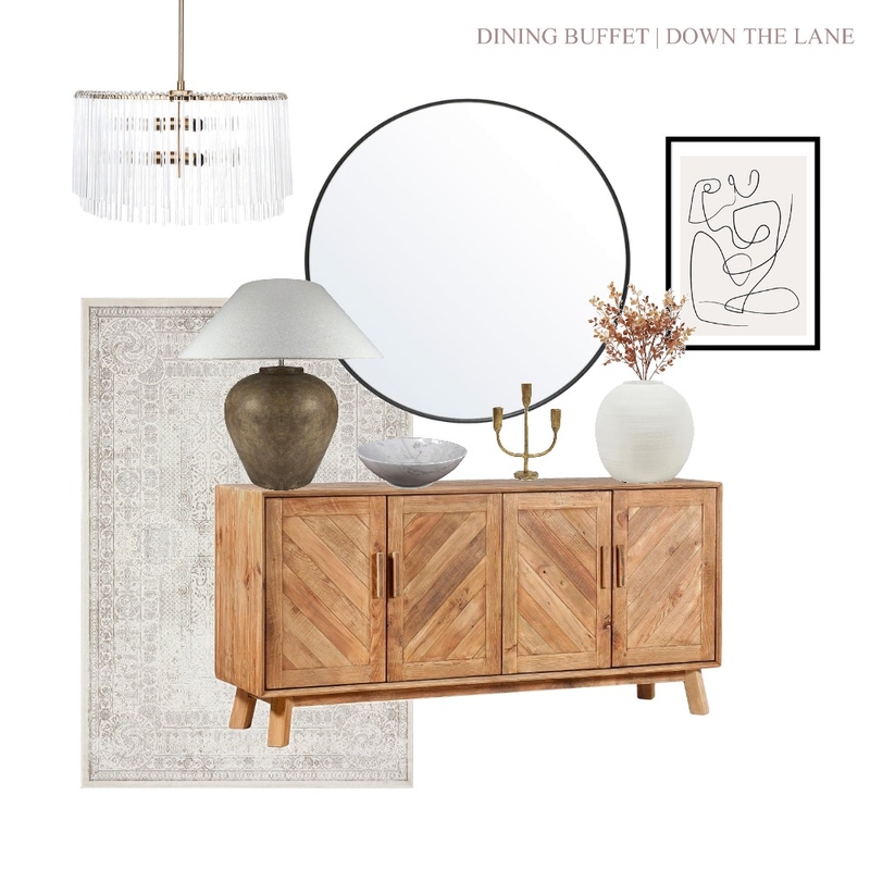 FARMHOUSE BUFFET Mood Board by DOWN THE LANE by Tina Harris on Style Sourcebook