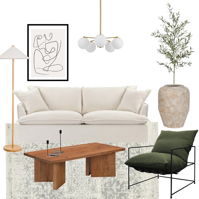 Formal Living Opt 1 Mood Board by CayleighM on Style Sourcebook