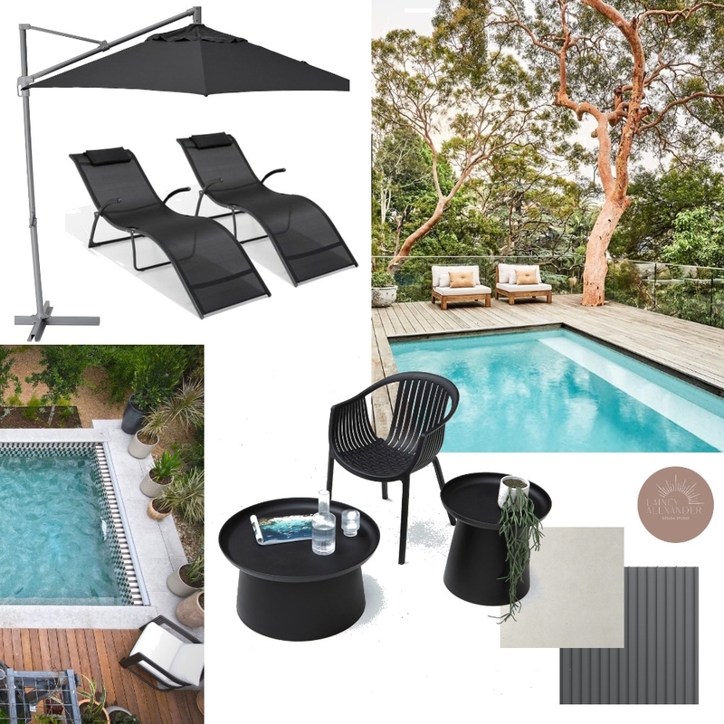 POOL AREA Mood Board by Lainey Alexander Design Studio on Style Sourcebook