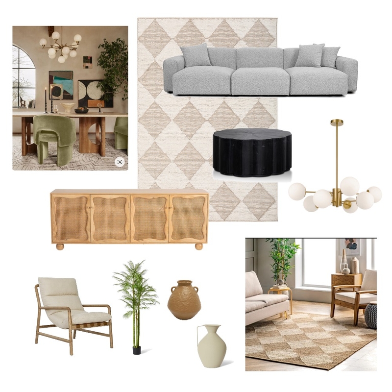 Soho / Contemporary / Natural Earth Mood Board by stefaniecutrera on Style Sourcebook