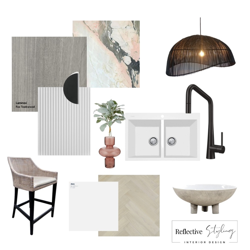 Kitchen Mood Board by Reflective Styling on Style Sourcebook