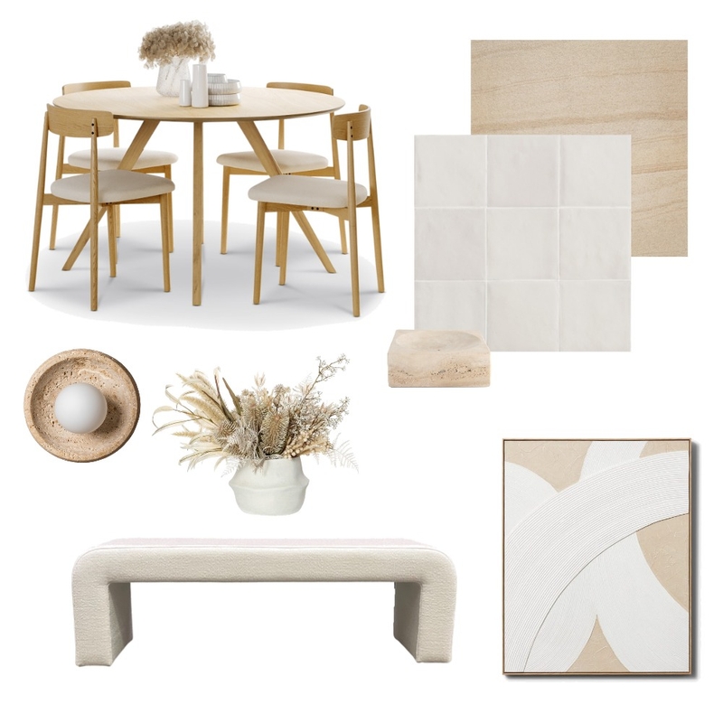 Tonal Dining Room Vibes Mood Board by Style Sourcebook on Style Sourcebook