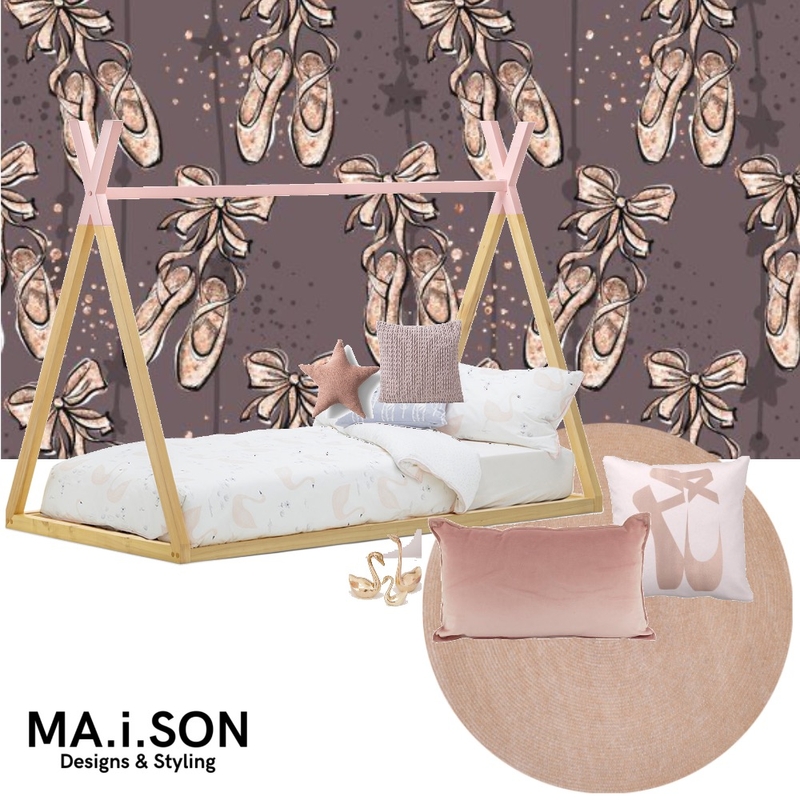 Ballerina Bedroom Mood Board by JanetM on Style Sourcebook