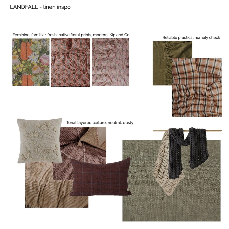 Landfall bed linen Mood Board by Susan Conterno on Style Sourcebook