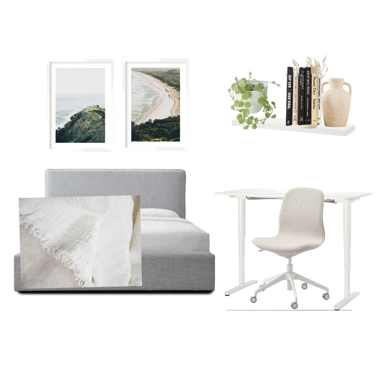 Guest bedroom / study Mood Board by gawinka on Style Sourcebook