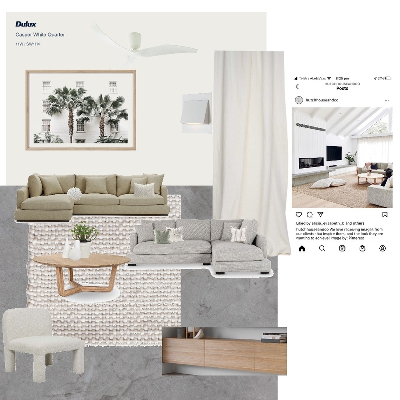 Living Room Mood Board by jenmc on Style Sourcebook