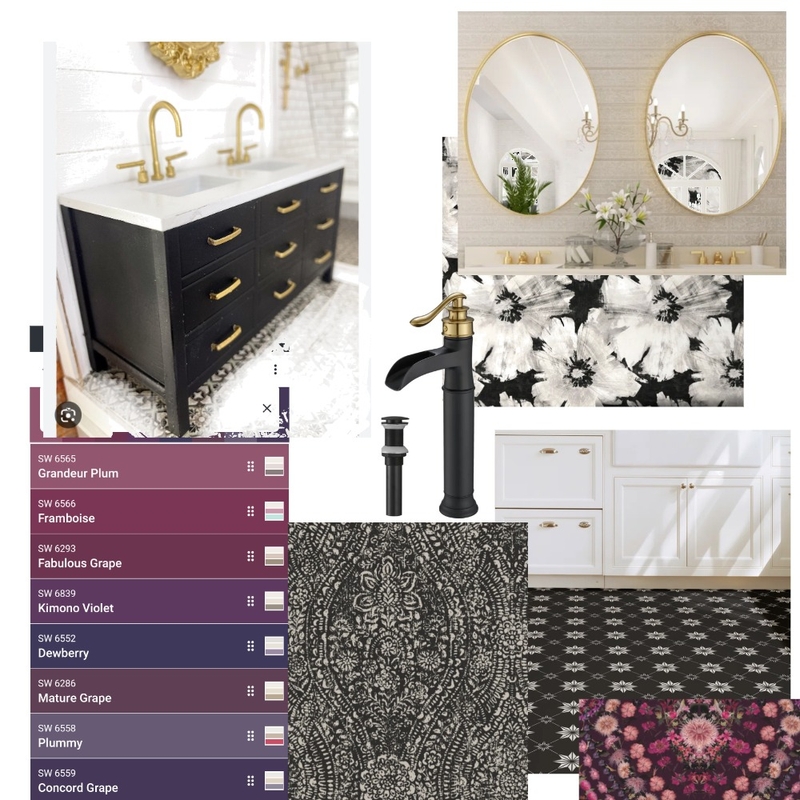 Bathroom Mood Board by meredith@devotedhuman.com on Style Sourcebook