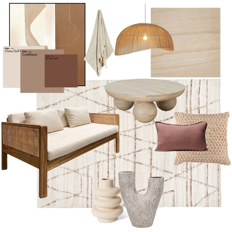 Tatiana | Living Room - Leona Rug Mood Board by Miss Amara on Style Sourcebook